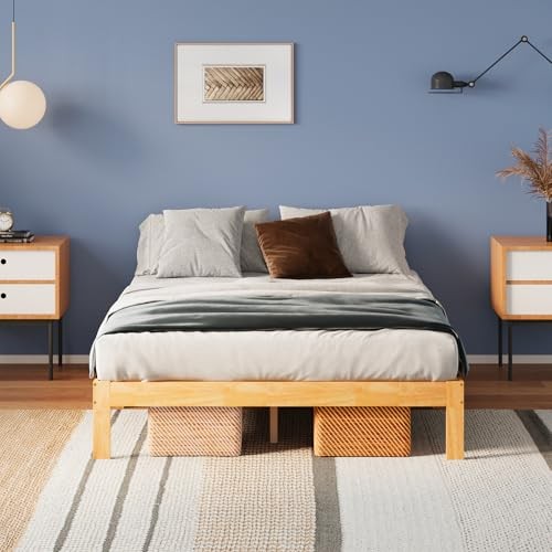 Avenco solid wood platform bed - solid,