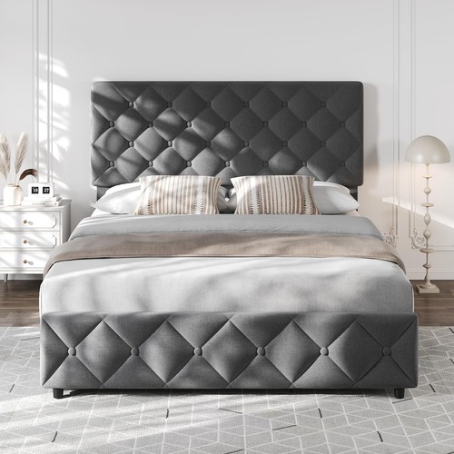 Full queen king size bed - size, frame