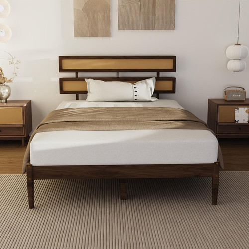 Full size wood - wood, bed