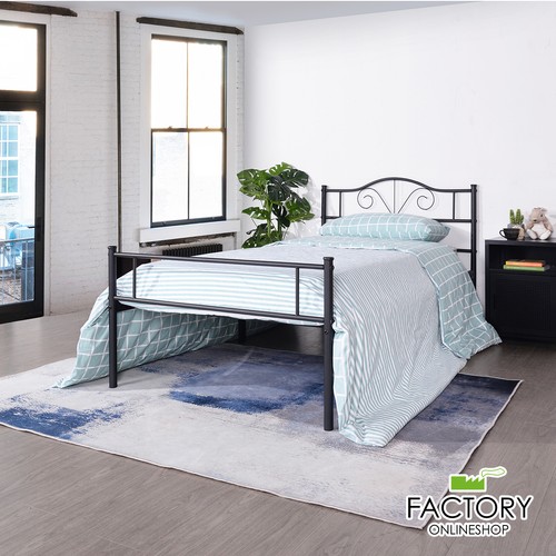 Twin full queen size - metal, bed