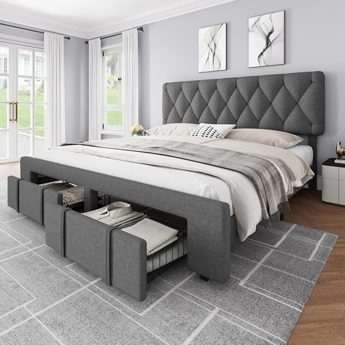 Full size bed frame - bed,