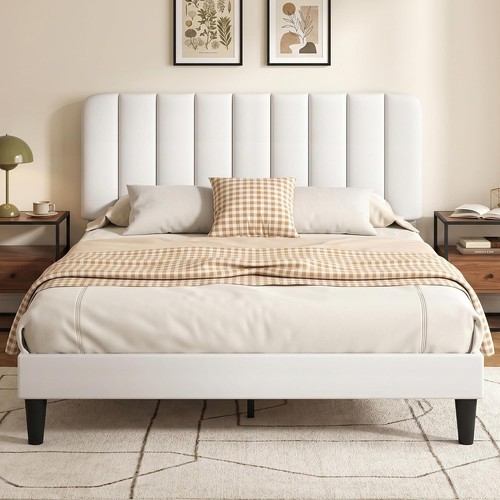 Full size bed frame with - full,