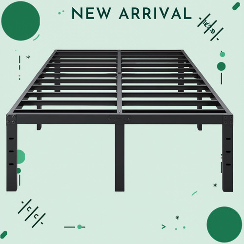 New full size platform bed - new,