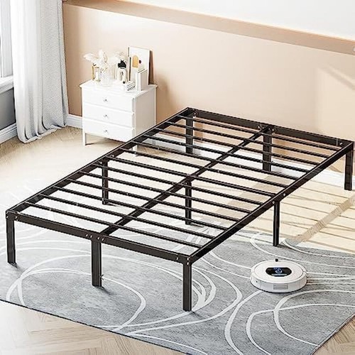 Metal platform bed - 12"-18",